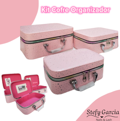 Kit Cofres Organizador x3un