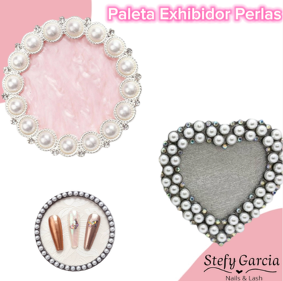 Exhibidor Paleta con Perlas 