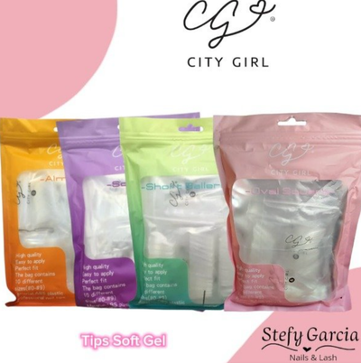 Tips Soft Gel Bolsa 