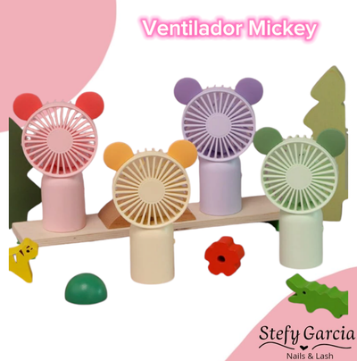 Ventilador de Pestañas Mickey