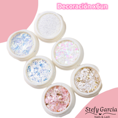 Decoración x6un