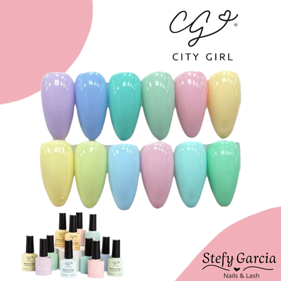 Colección de Semipermanente Pastel City Girl 7ml