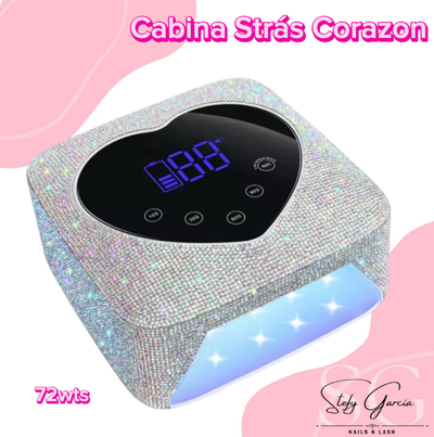 Cabina Corazón Stras 72wts