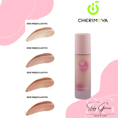 Base Liquida Maquillaje Cherimoya