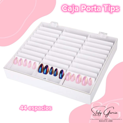 Caja Porta Tips 44 espacios
