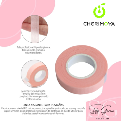 Cinta Micropore Rosa Cherimoya 