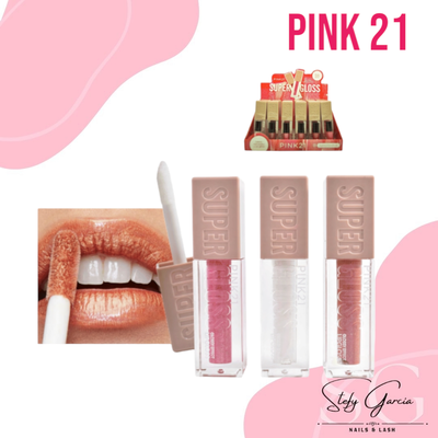 Labial Gloss Color Pink 21