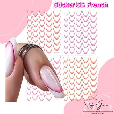Sticker French 5D
