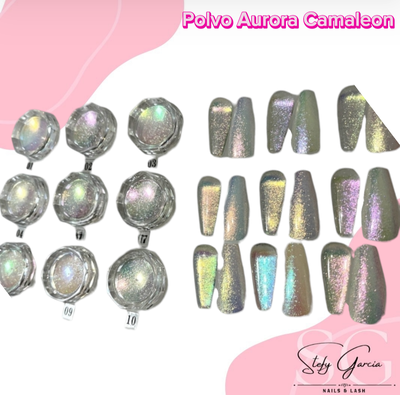 Polvo Aurora Camaleon 