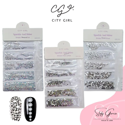 Strass Cristales 6 Medidas City Girl 