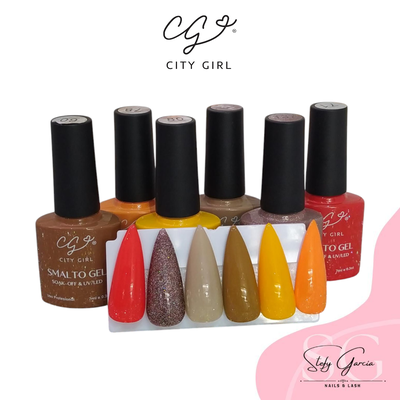 Colección de Oferta semi City girl 7ml