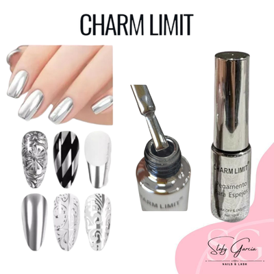 Semi Mirror Plateado Charm Limit