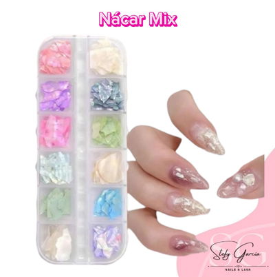 Decoración Nácar Mix