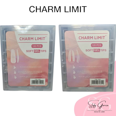 Tips Soft Gel Charm Limit 120un