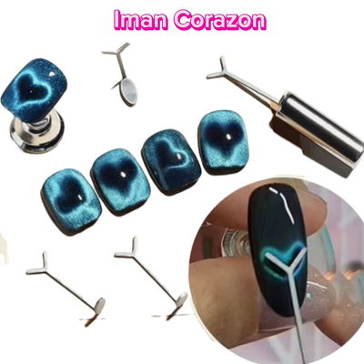 Kit iman circular + 2 iman corazon