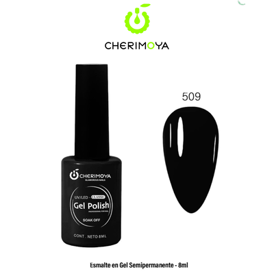 Semipermanente Negro 8ml Cherimoya 