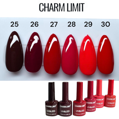 Semis Charm Tapa Color Red