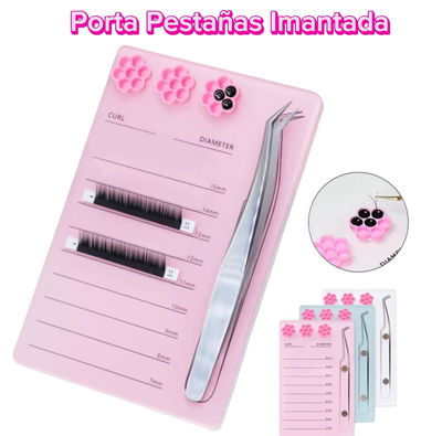 Porta Pestañas Imantada