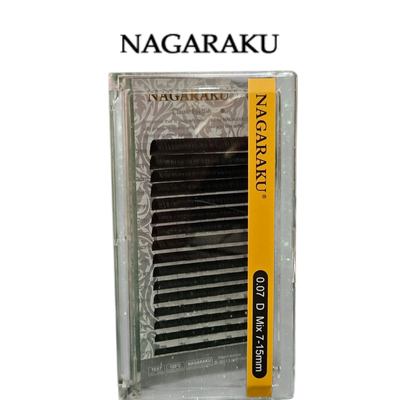 Pestañas Nagaraku Clasicc 0.07D Mix (7-15mm)