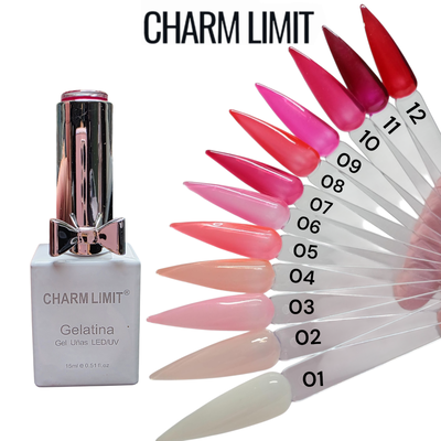 Jelly Vitral Pink Charm Limit 