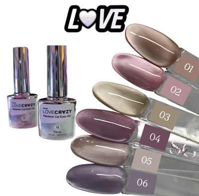 Semi Cat Eye Plated de Love Crazy