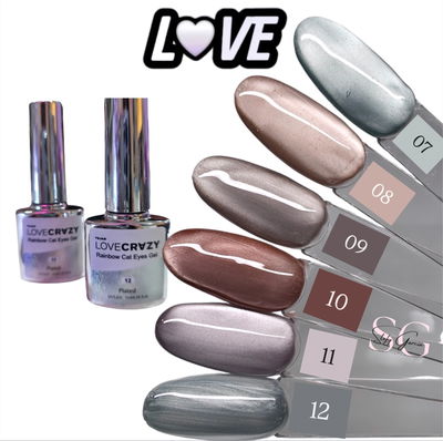 Semi Cat Eye Plated de Love Crazy