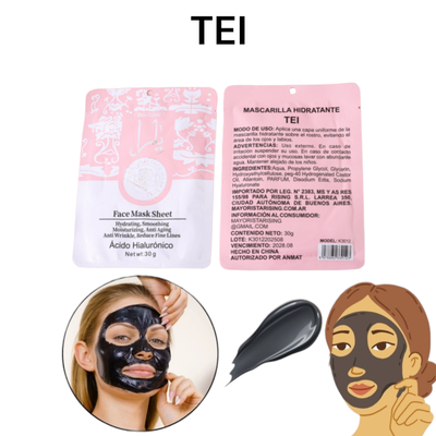 Pack x10un Mascarillas Para Puntos Negros TEI