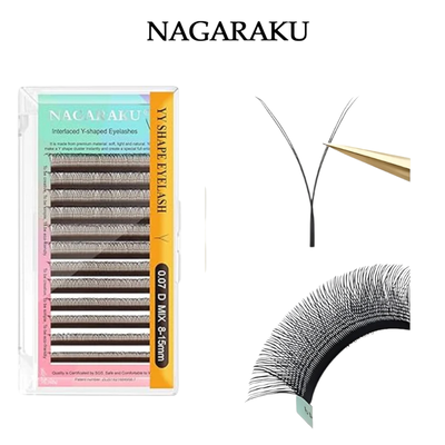 Pestañas Nagaraku Tecnologicas YY 0.07D MIX 8-15mm