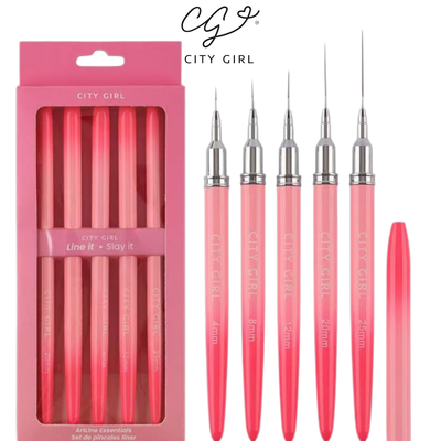 Liner Degrade Coral Con Tapa City Girl