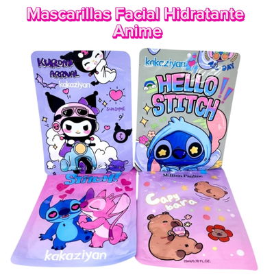 Mascarilla Facial Hidratante Anime