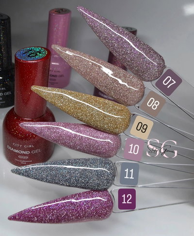 Semi Diamond Gel City Girl 10ml