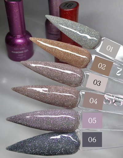 Semi Diamond Gel City Girl 10ml