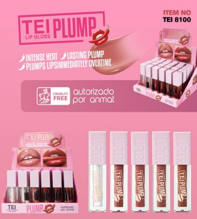 Plump Tei Lip Gloss Voluminizador 