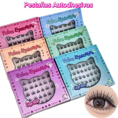 Pestañas Gegebear Autoadhesivas 