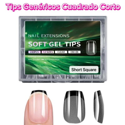 Tips Genéricos Cuadrado Mini x240un