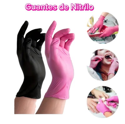 Guantes de Nitrilo caja x 100un