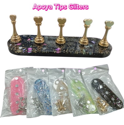 Apoya Tips Gliters