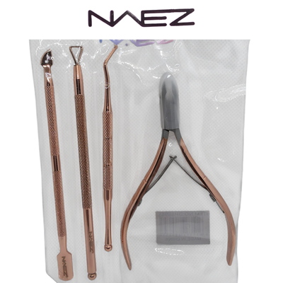 Kit Corta Cuticula + Rempujadores Naez