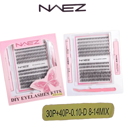 Pestañas Naez Pegamento  + Removedor + Pinza