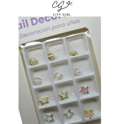 Deco Estrellas y Ostras de Mar City Girl