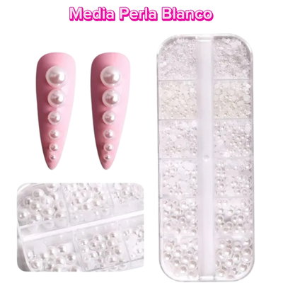 Media Perla Blanca