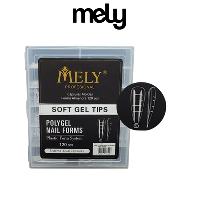 Capsulas Dual Mely Stilleto 120un