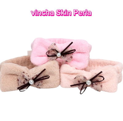 Vincha Skin Care  Moño Perla