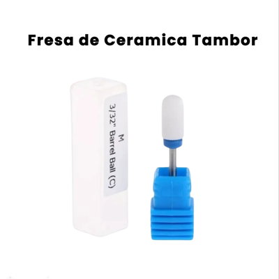 Fresa Cerámica Tambor con Punta Seguridad 