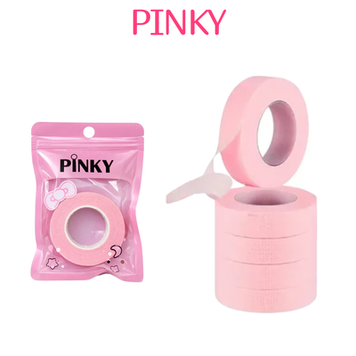 Cinta Transpore Hipoalergica para Pestañas Color Rosa Pinky