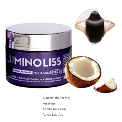 Luminoliss Alisado Profresivo Sin Formol 250g