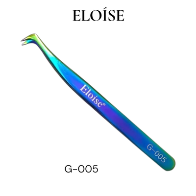 Pinza Eloise Tornasol Curva L