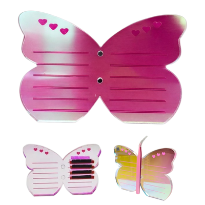Paleta Mariposa Magnética Porta Extensiones de Pestañas