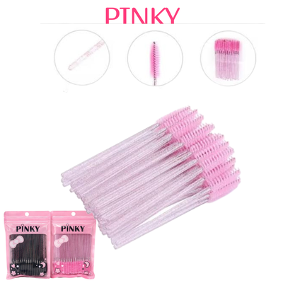 Cepillo Para Pestañas Con Gliters 50un Pinky
