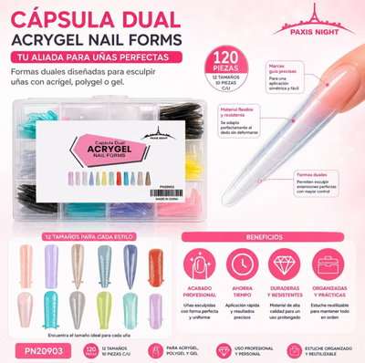 Capsulas Dual 12 Modelos Paris Night
